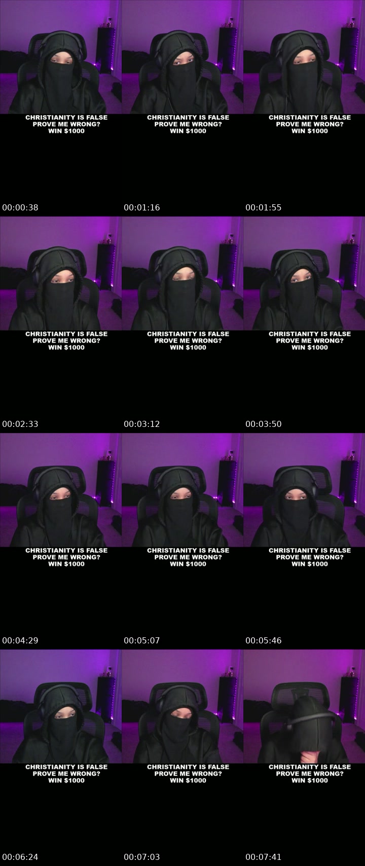 Sudan TikTok live: Islam is the TRUTH! by @korrathetaymi