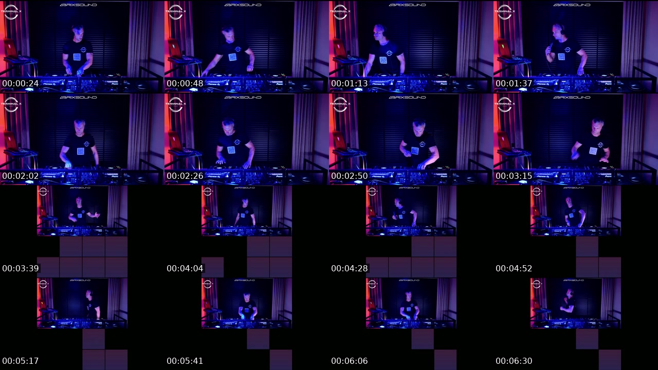 TikTok live: terminal x by @abrixsound