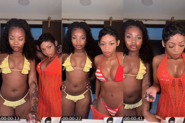 TikTok live: We in Miami by @lilcandylove