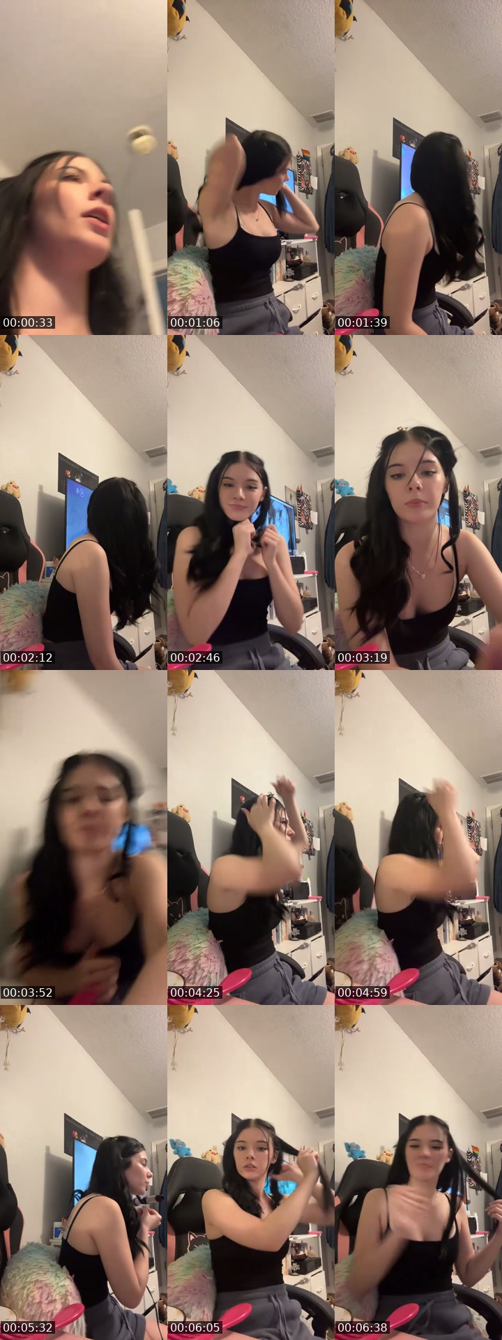 TikTok live: grwm for the 4th by @sparklyprettyglitterfart