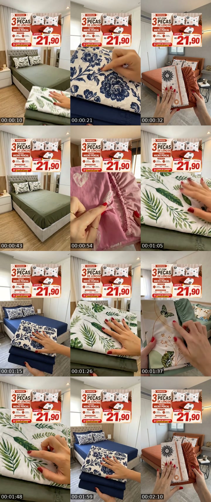 TikTok live: LENÇOL 400 FIOS! by @carolinhaakemi
