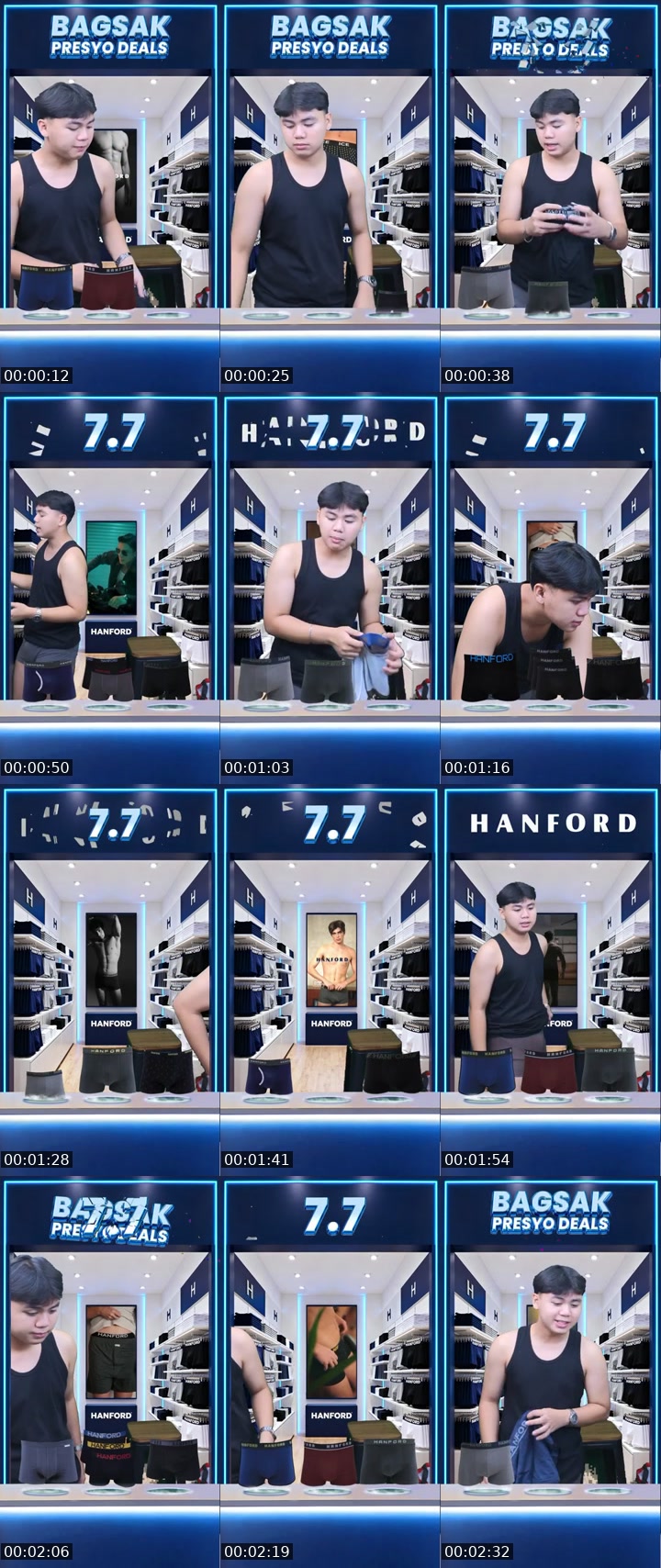 TikTok live: 7.7 BAGSAK PRESYO DEALS!!! by @hanfordph