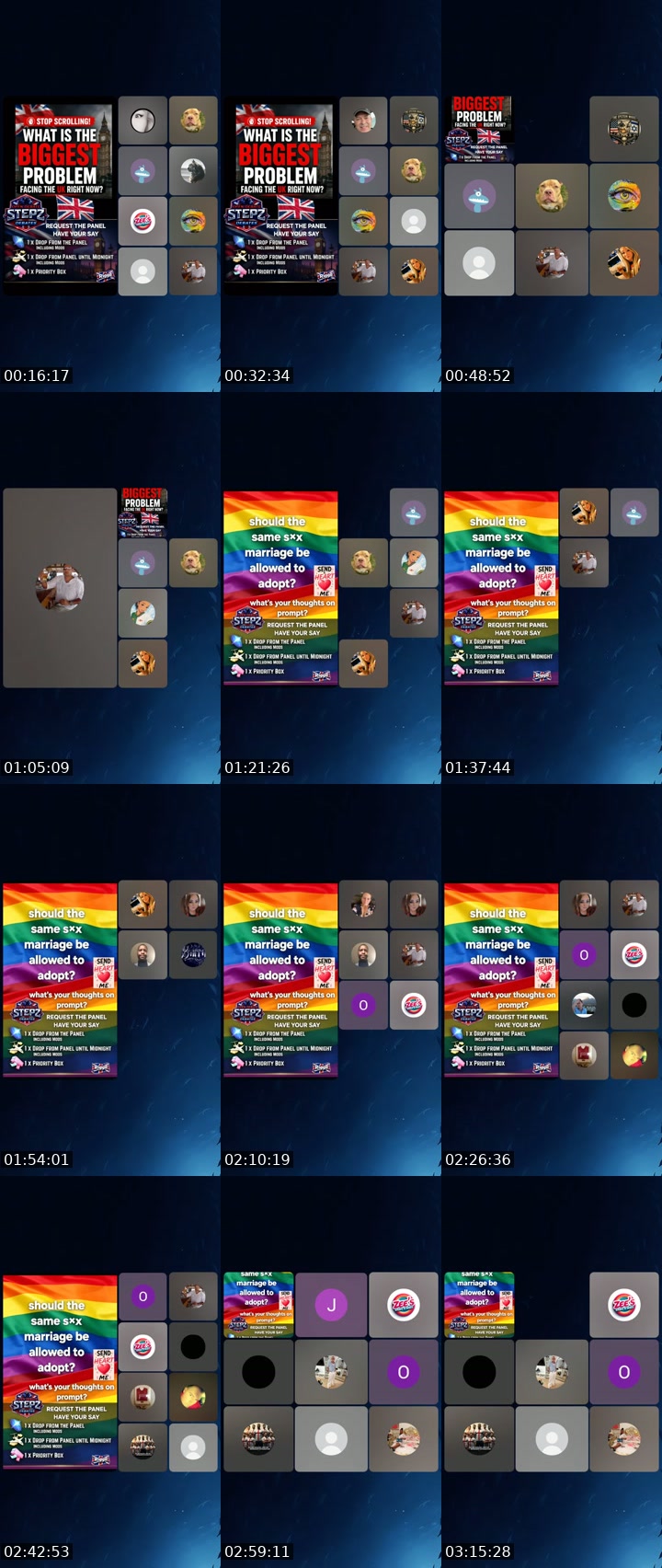 @stepzdebates TikTok live from 2026-07-04