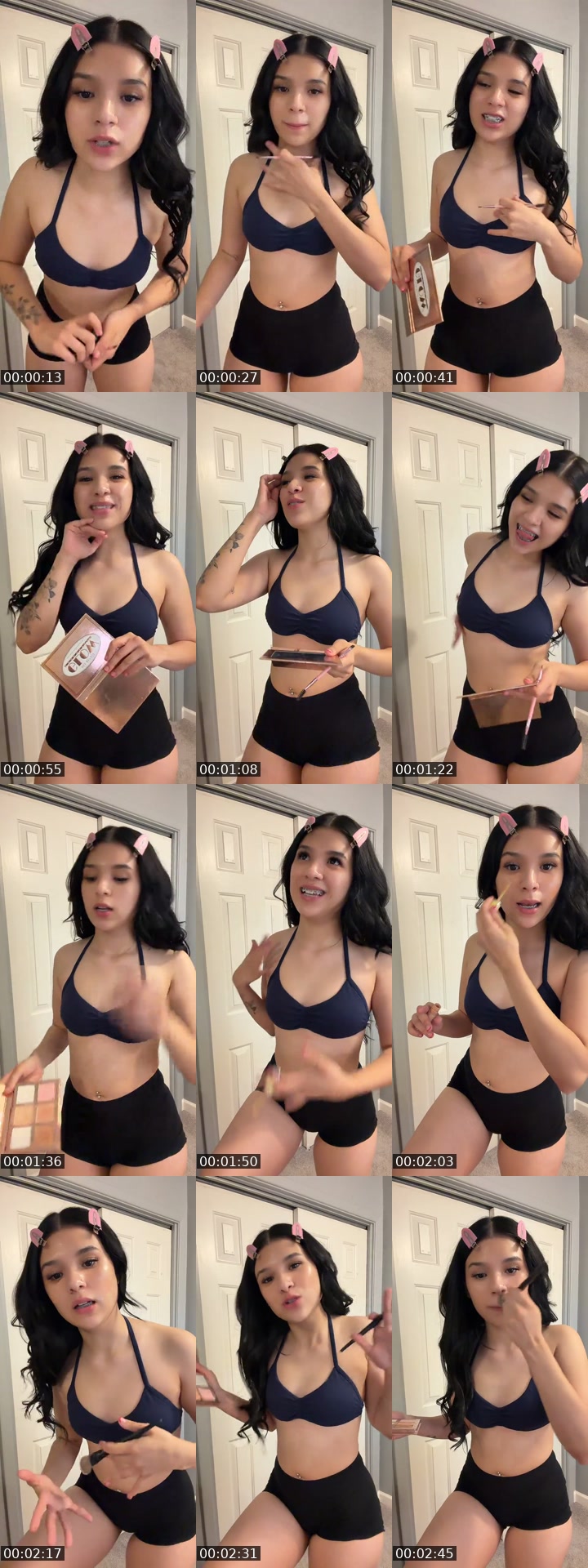 TikTok live: Grwm 😜 by @jazllyne