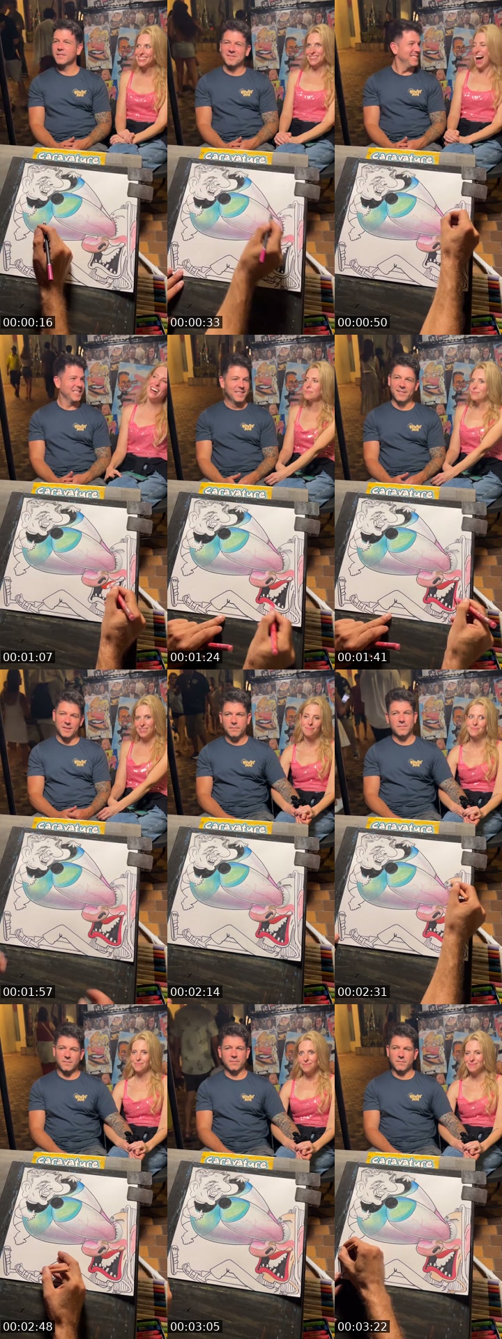 @caravature TikTok live from 2026-07-04