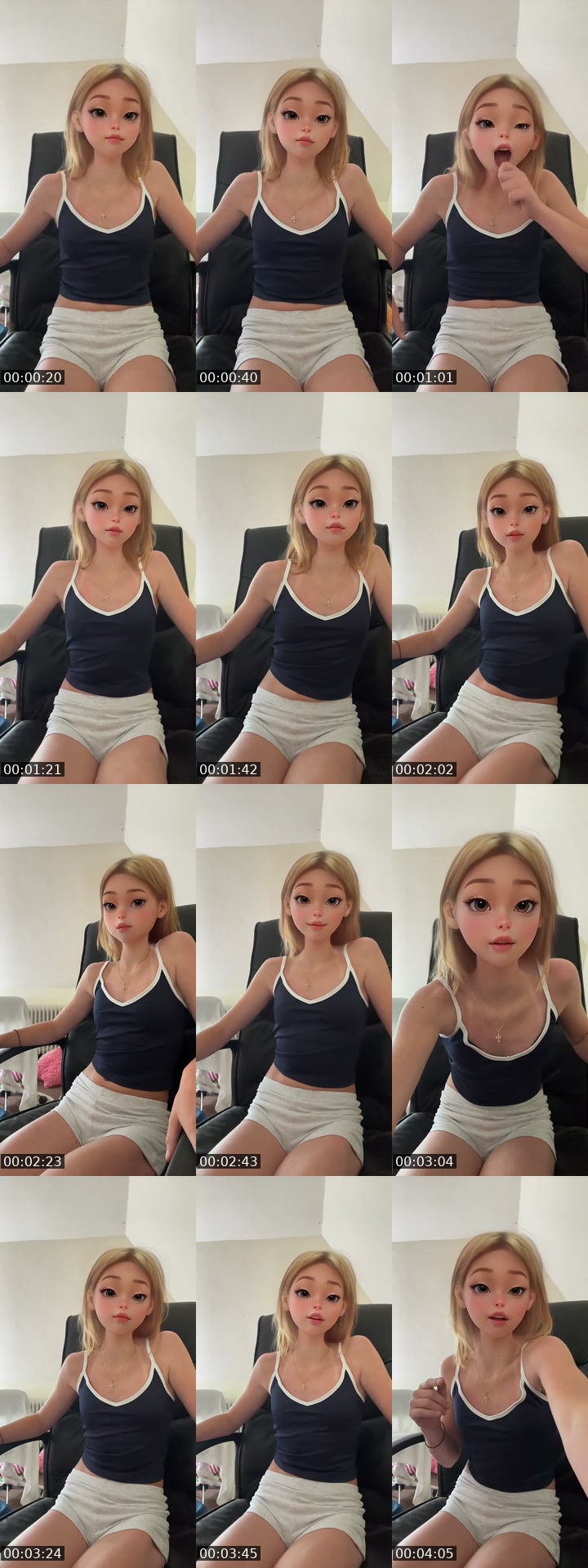 TikTok live: Neue geschenkegalerie by @milenalivee