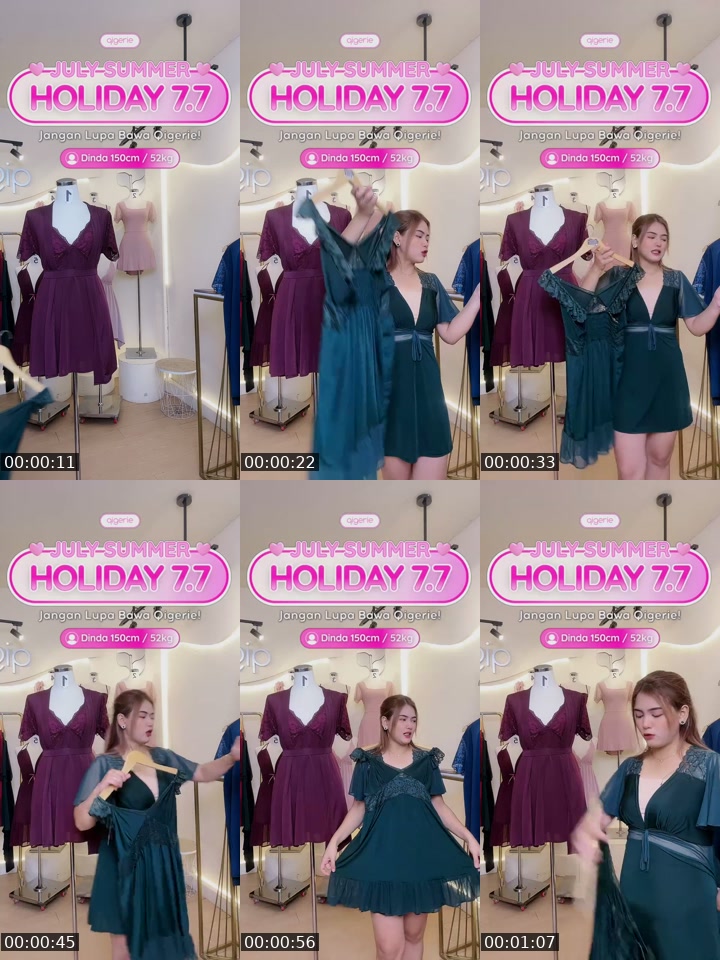 TikTok live: ‼️FLASH SALE DILIVE‼️ by @qigerie