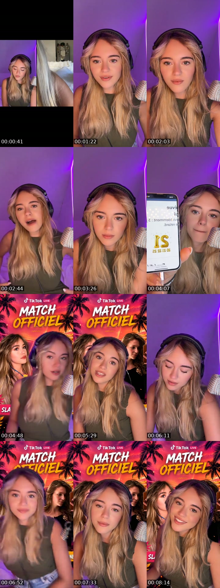 TikTok live: On casse la baraque by @slaylisea