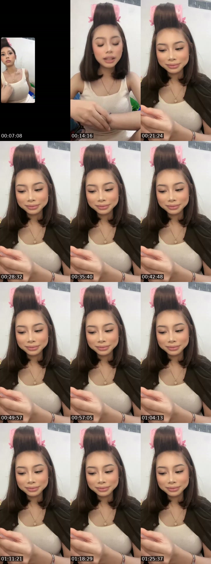 TikTok live: grwm by @aldinapratiwiii