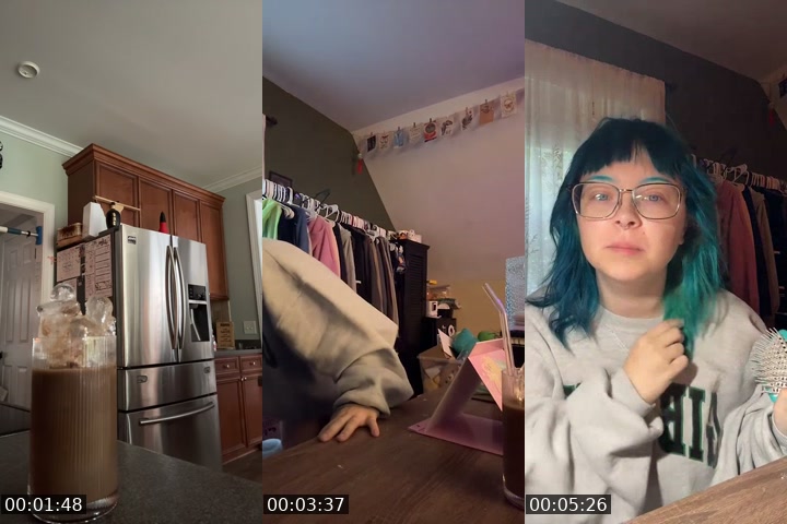TikTok live: Morning! by @squ1rmyw0rm