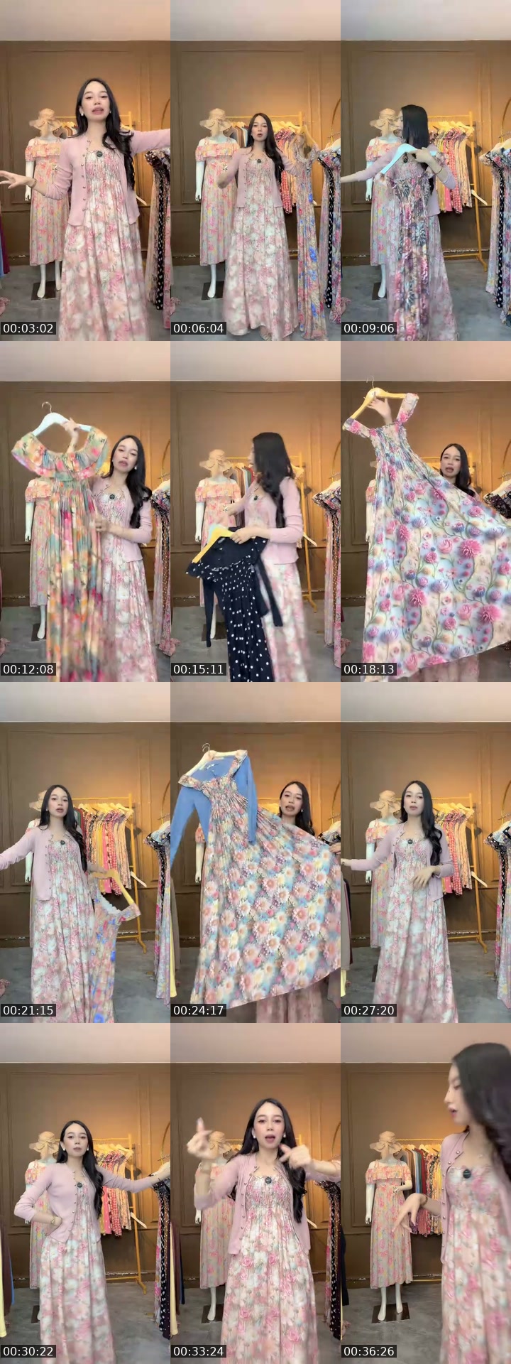 TikTok live: Marion long dress by @sirrin_girls