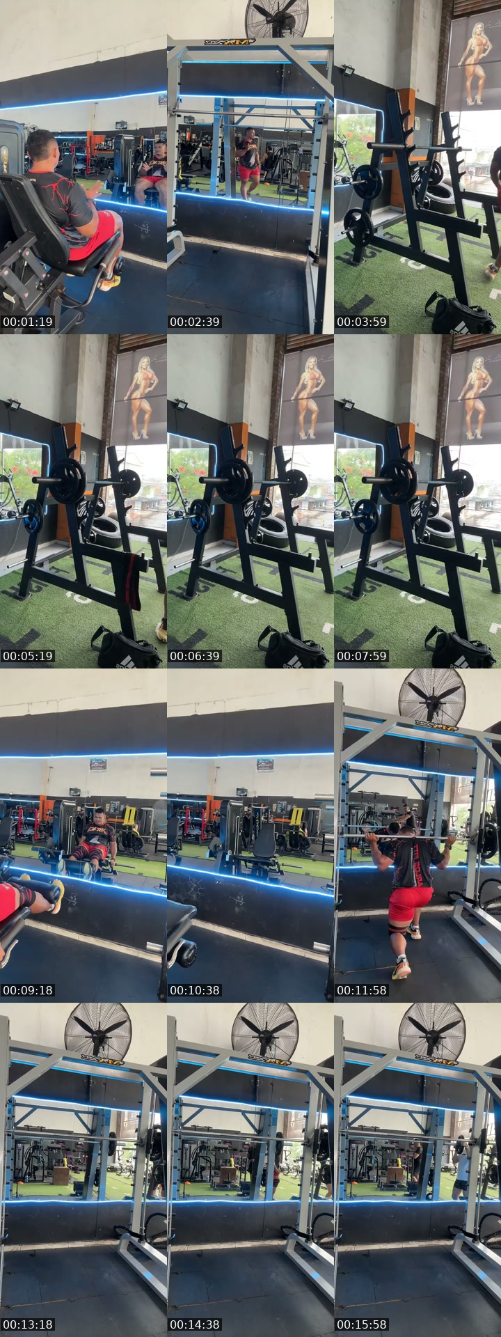 TikTok live: Entrenamiento de pierna by @c.hulkfitt