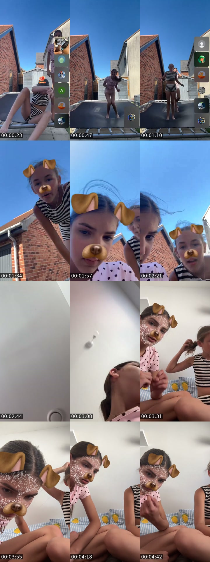 TikTok live: Trampoline at 100 likes by @dont.670
