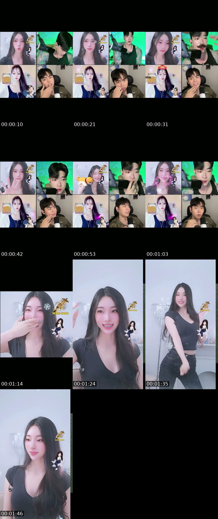 TikTok live: 고은Goeun❄️ by @goeun1231