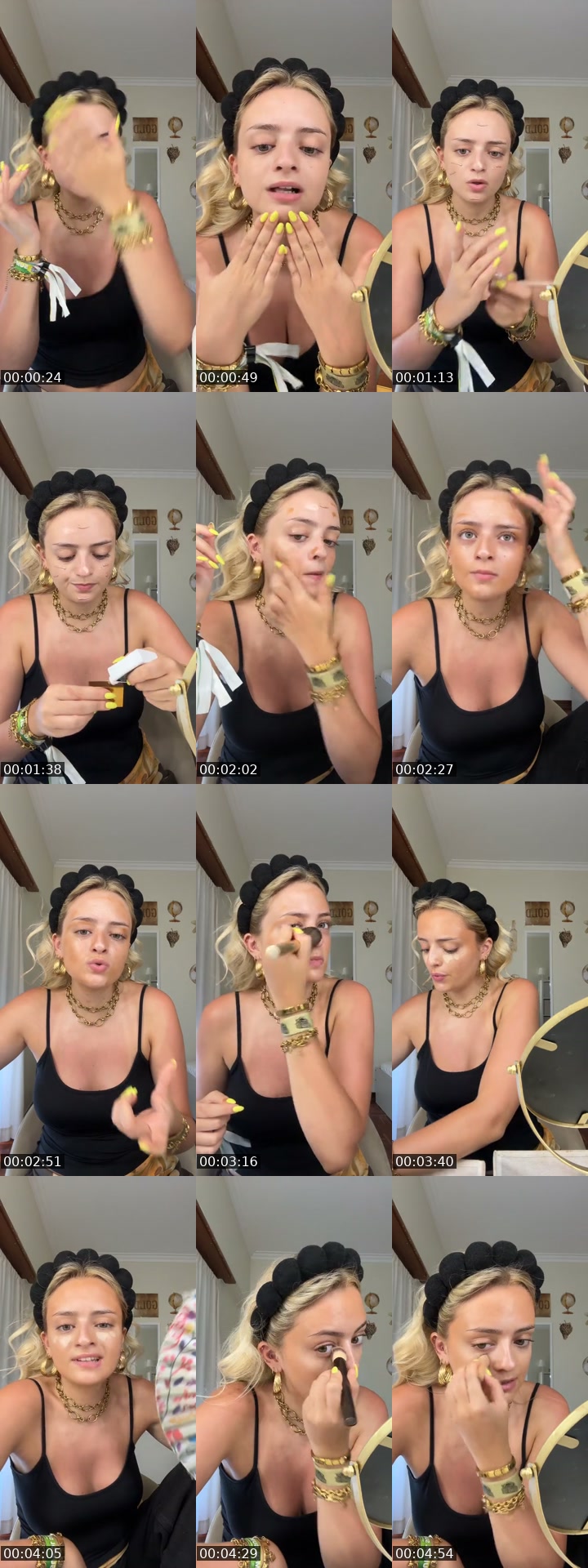 TikTok live: grwm para o sumol!! 🍋‍🟩🐬 by @carolinacallapez