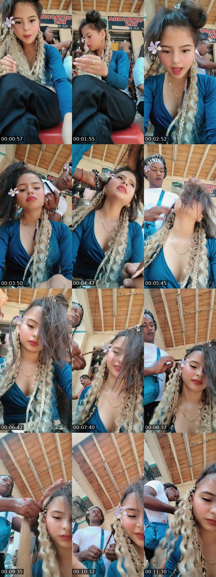 TikTok live: Trenzitas by @guada_lux