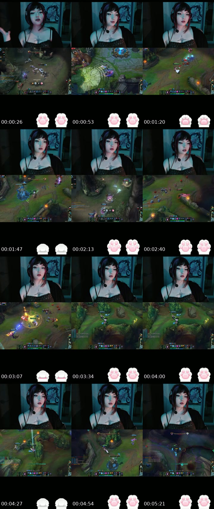 TikTok live: lol by @yumenesai