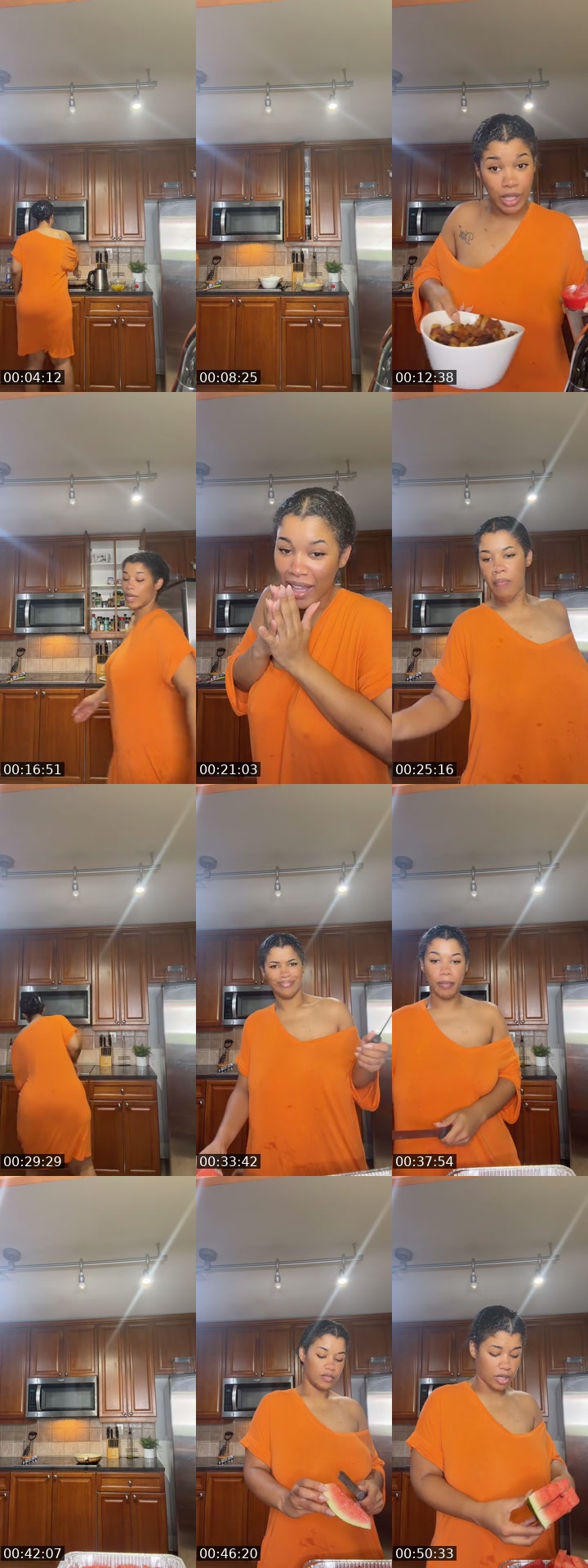 TikTok live: Quick breakfast w/ the vibez by @miahroseofficial