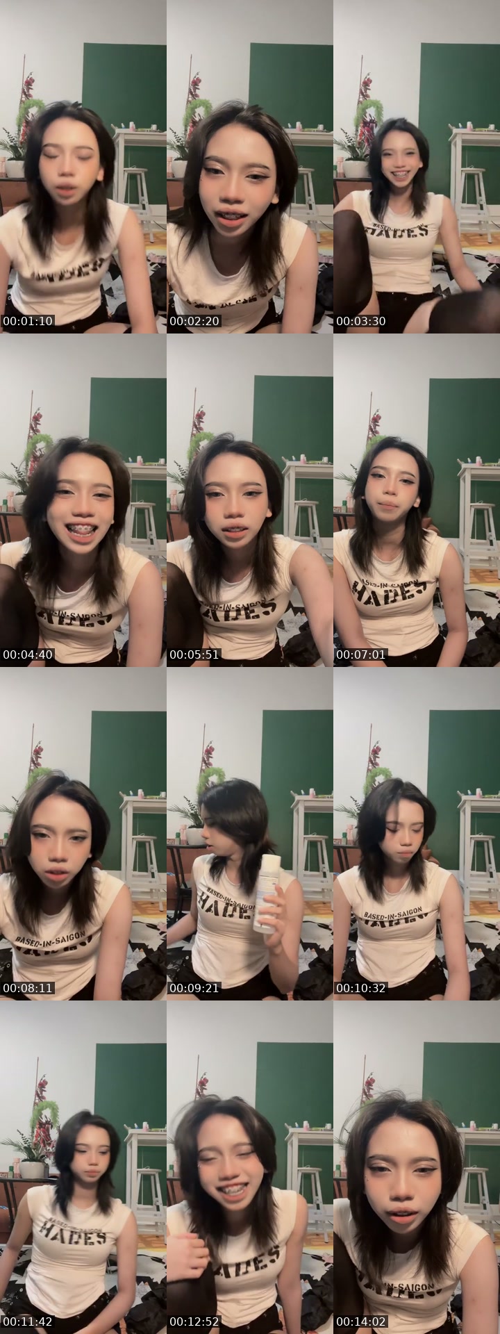 TikTok live: grwm by @glassheartnana