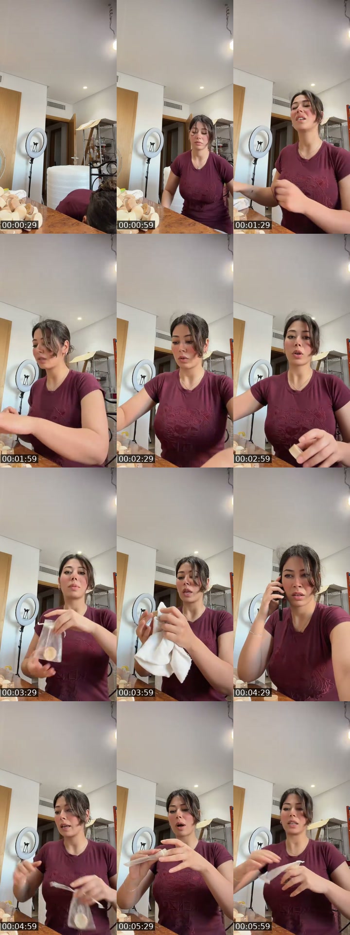 TikTok live: Soap packing by @douha.yoursoap
