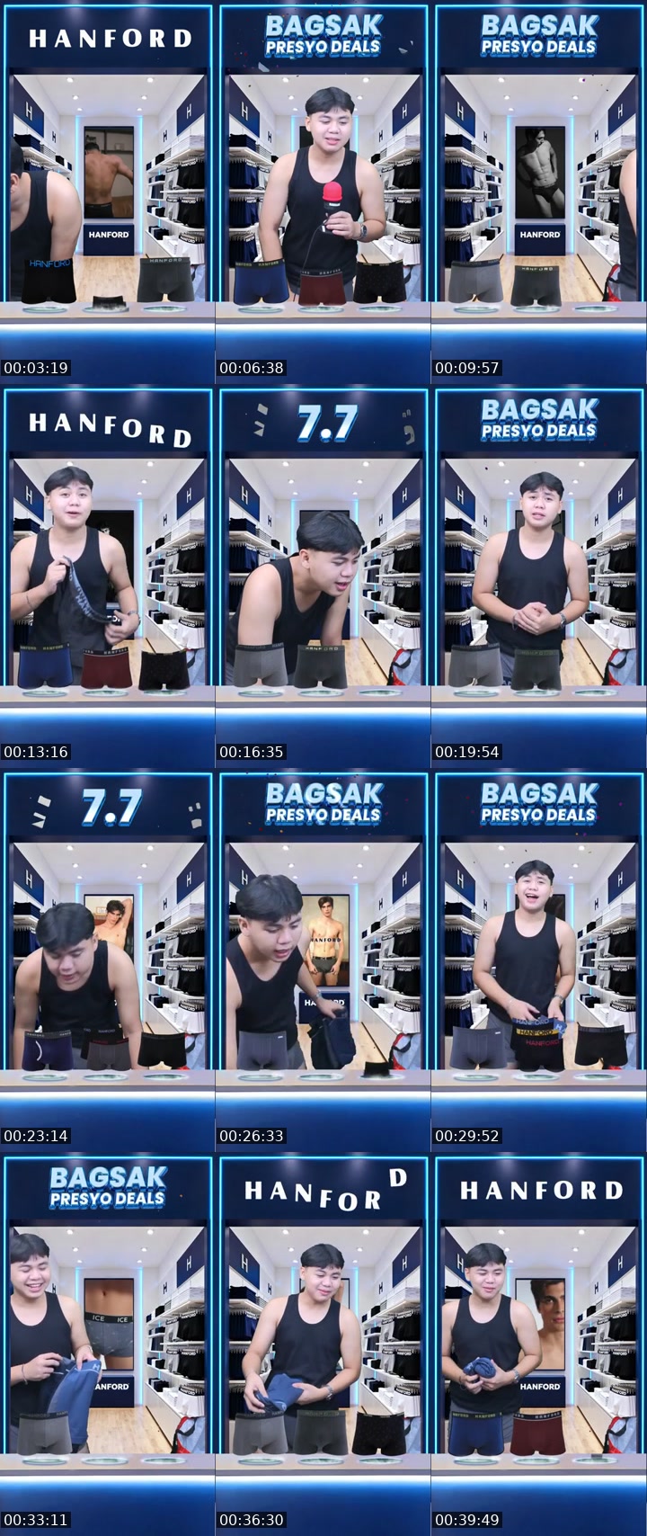 TikTok live: 7.7 BAGSAK PRESYO DEALS!!! by @hanfordph
