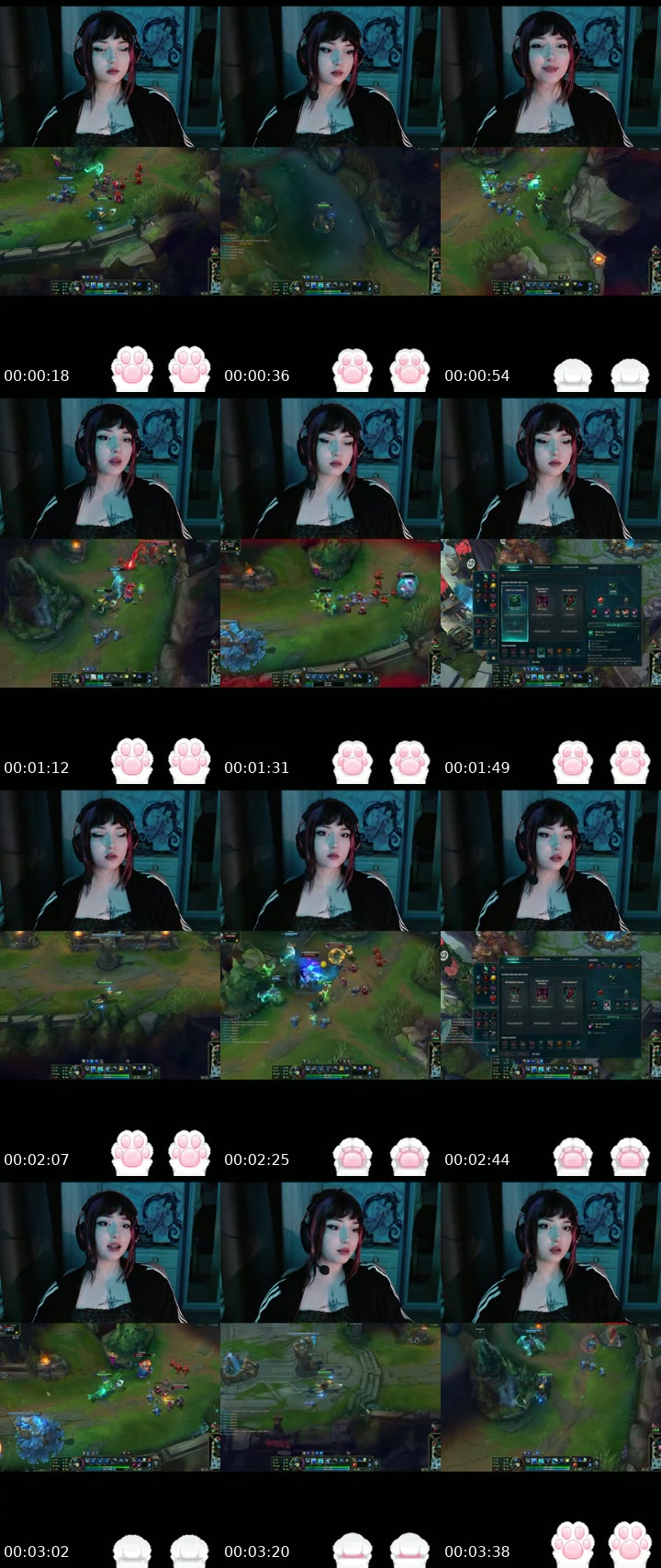 TikTok live: lol by @yumenesai
