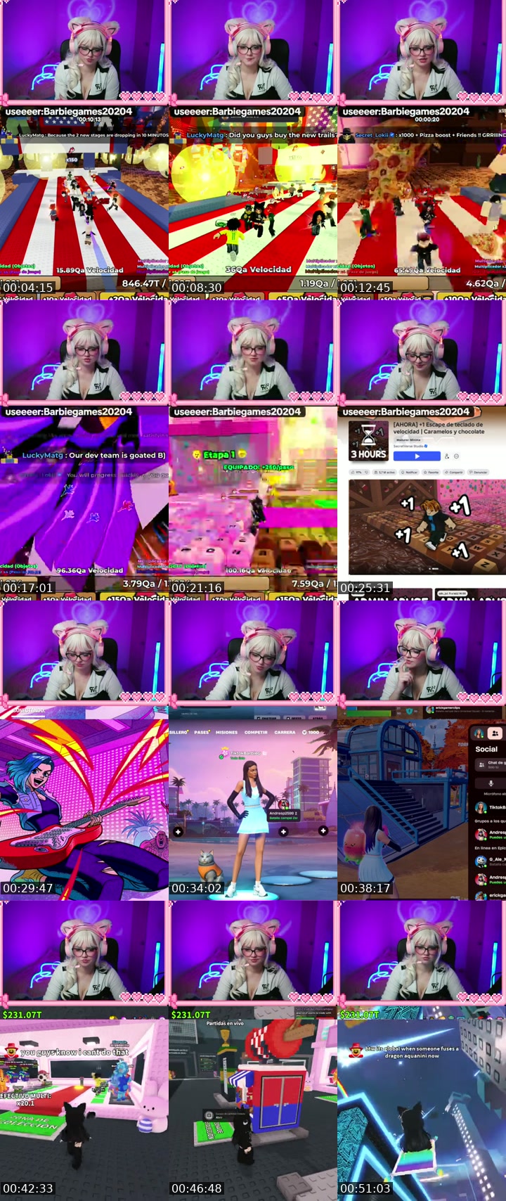 TikTok live: holi jugamos by @barbiegames20