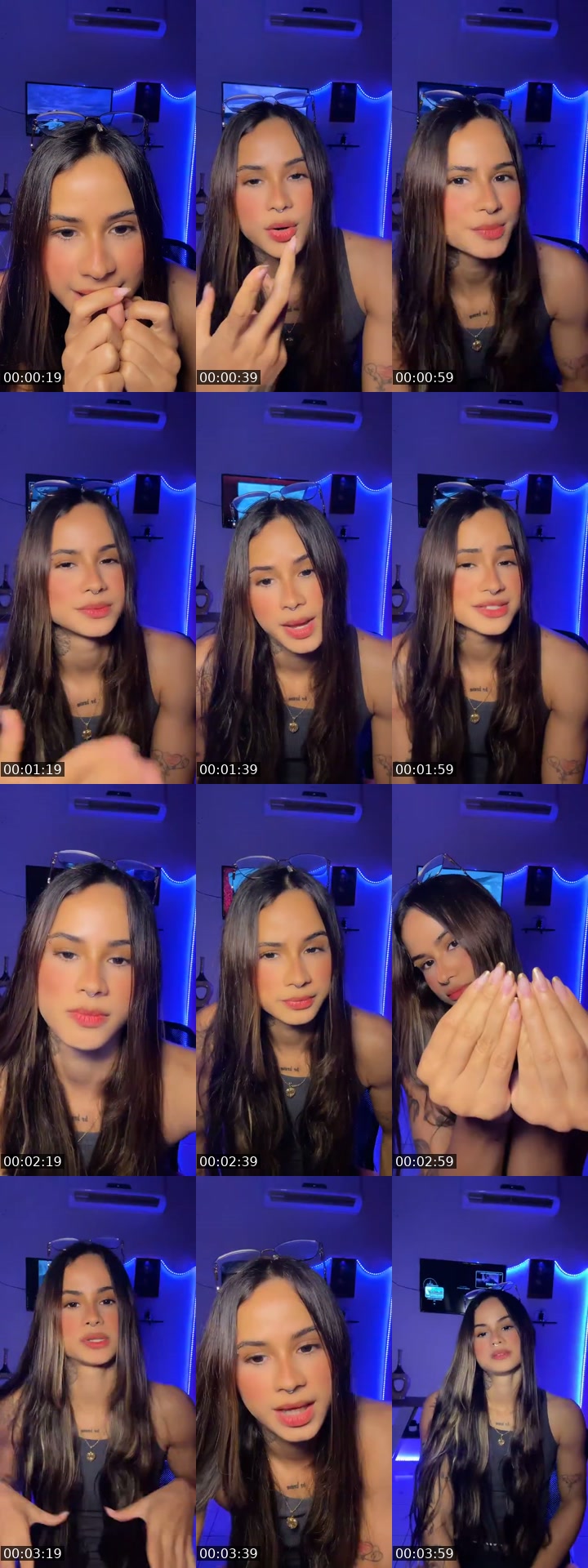 TikTok live: Vamos treinar juntos? by @gabyluz8