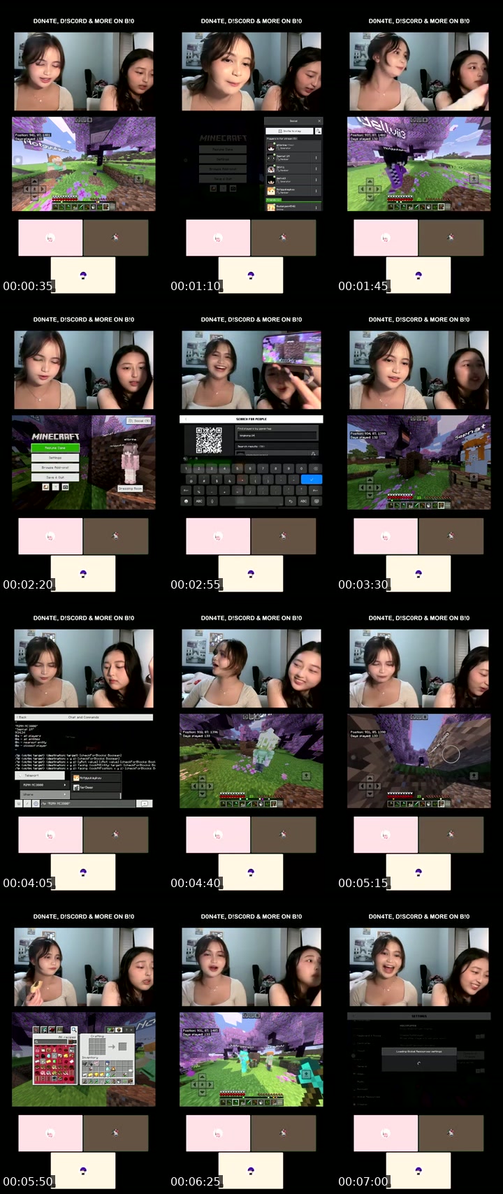 TikTok live: Minecraft PE with my cousin :D by @frankoceanlowvah