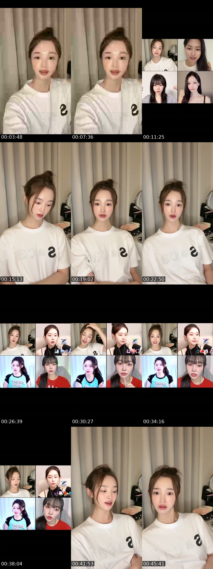 TikTok live: 죽지도 않고 돌아온 해림 by @kanghaerim_