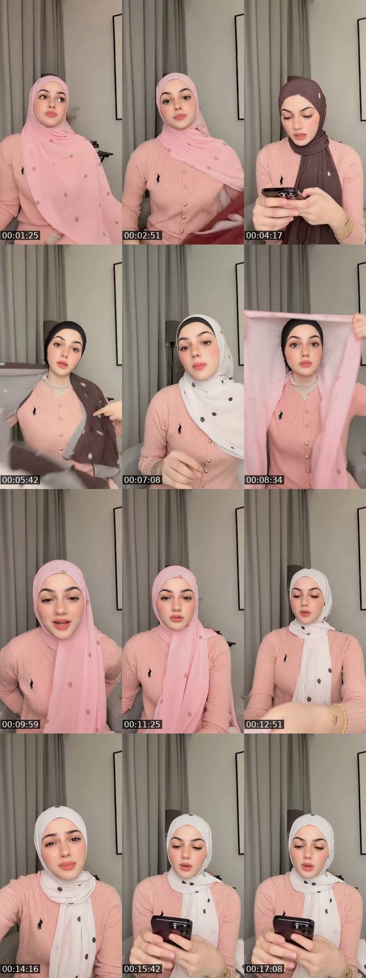 TikTok live: LIVE LAUNCHING POLKADOT SHAWL by @sofhiasyaariha