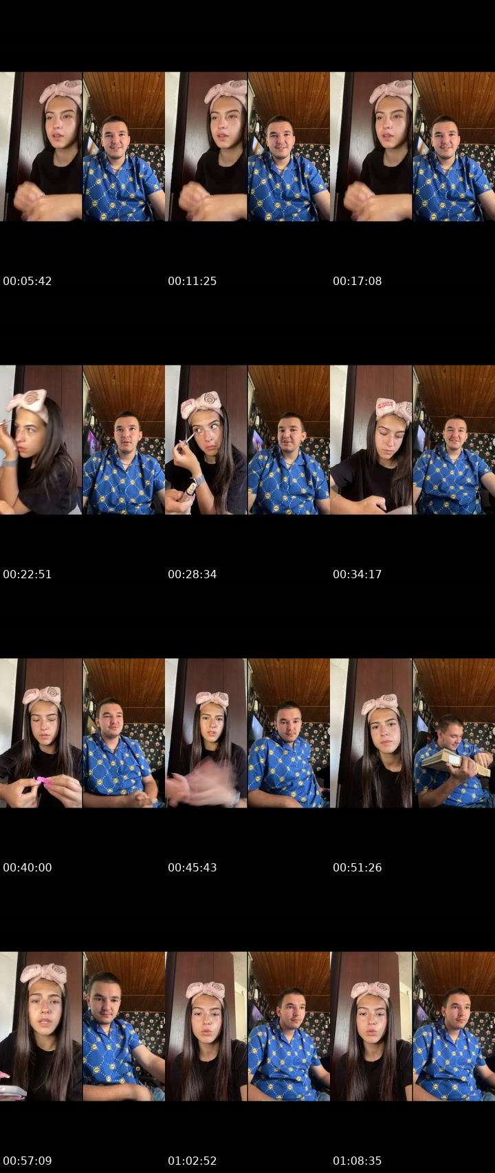 TikTok live: Grwm by @kotk0me0w