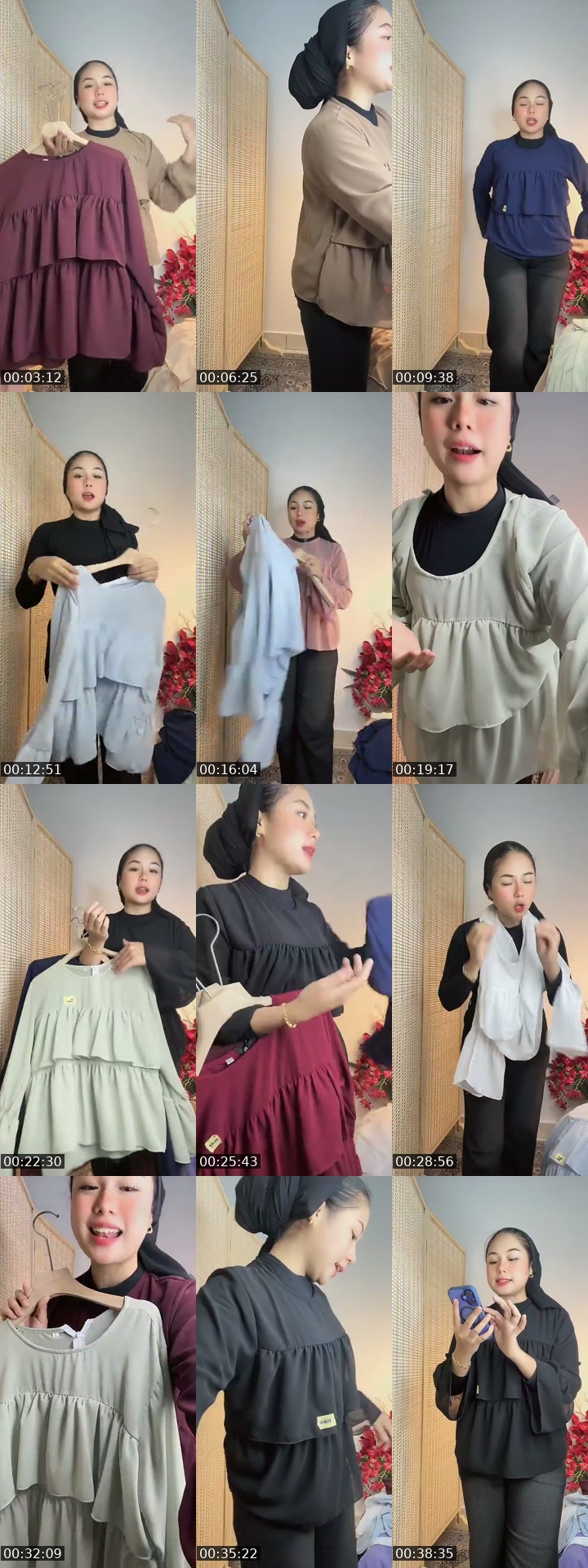 TikTok live: Blouse cik manis ! by @ismemanisss