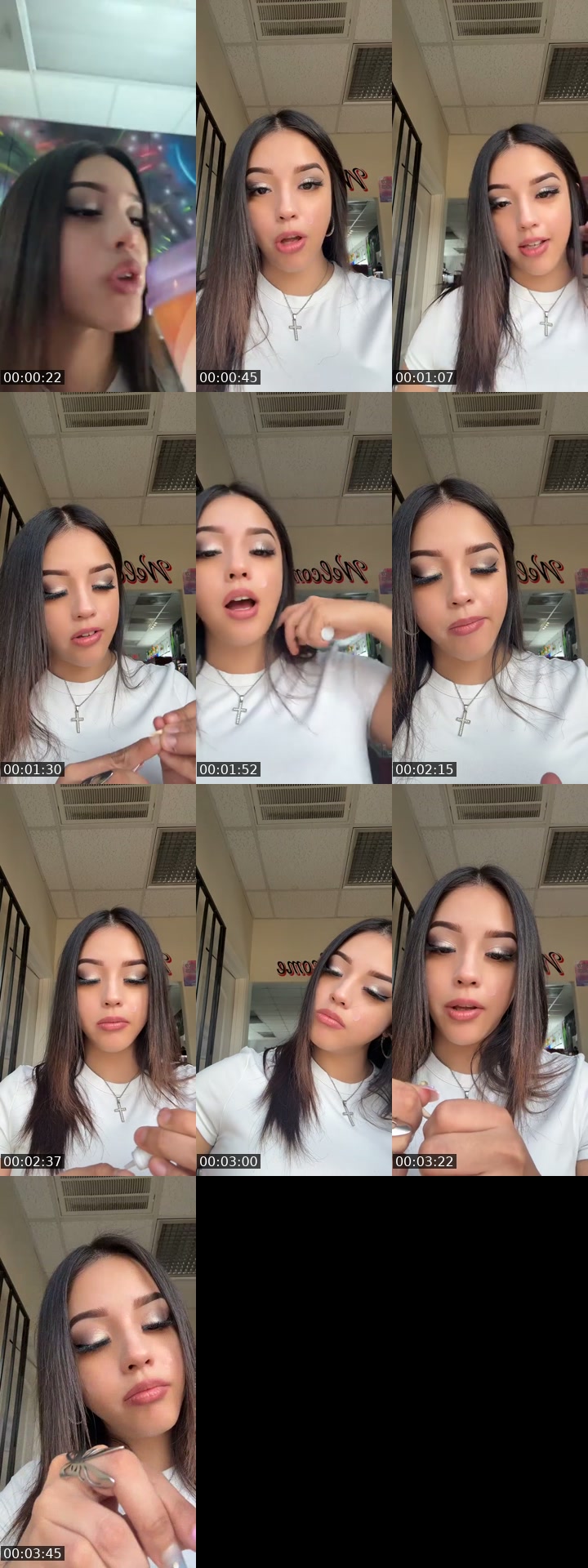 TikTok live: Get ready with me by @alexsandiaa