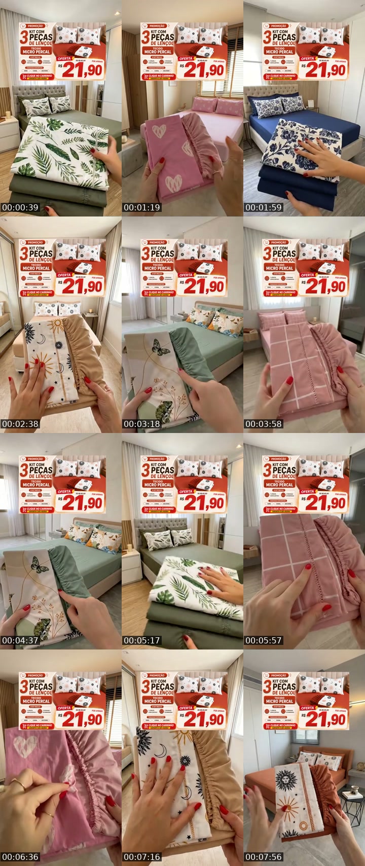 TikTok live: LENÇOL 400 FIOS! by @carolinhaakemi