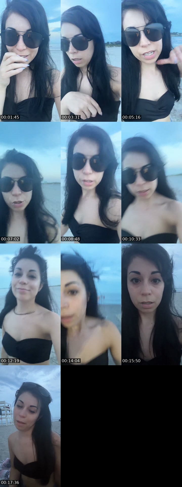 TikTok live: Foxy @the beach 🌊 by @foxyr0xxy