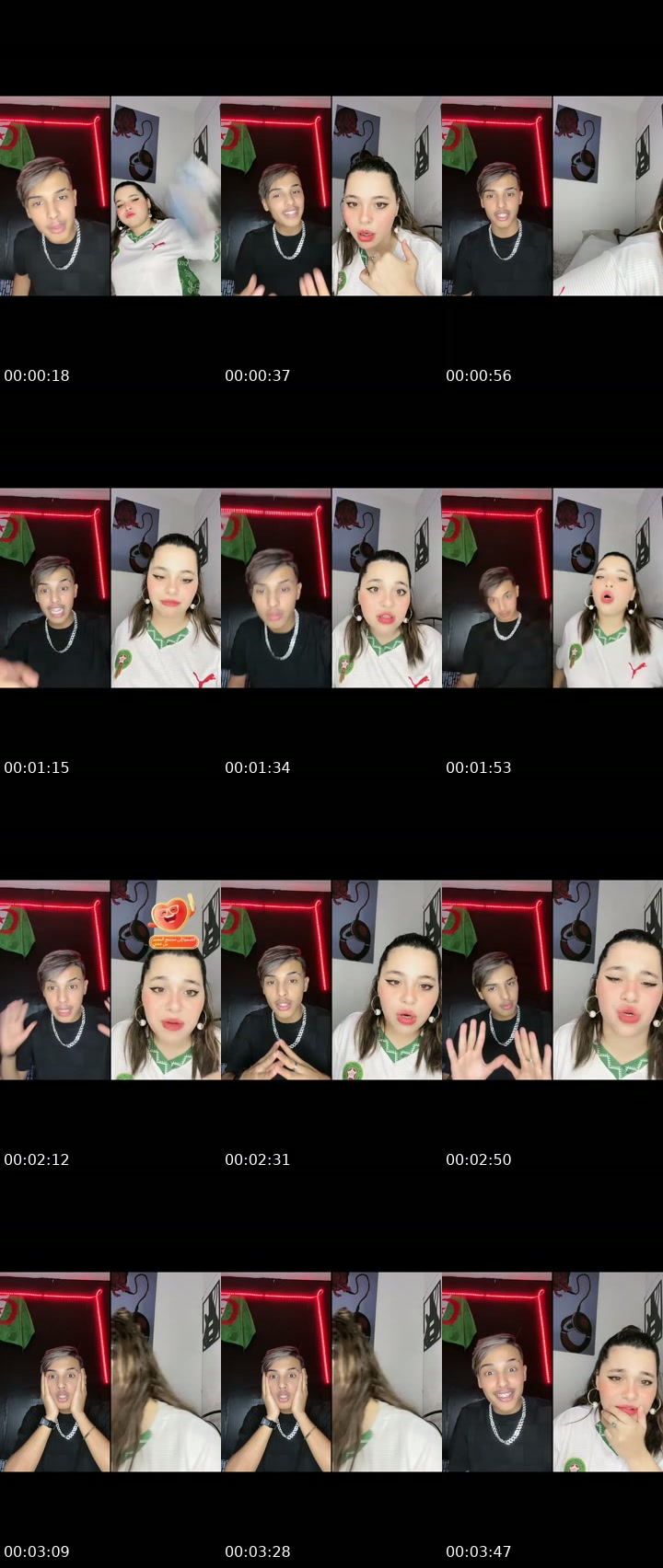 TikTok live: عسيلة 😂❤️ by @zaki_manster