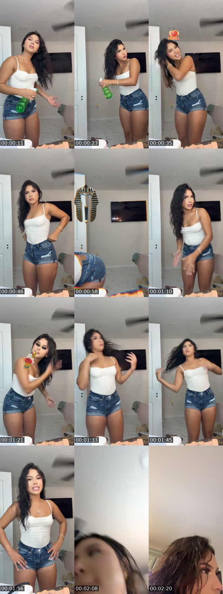 TikTok live: GRWM for Racetrack🚗 by @weluvanahi
