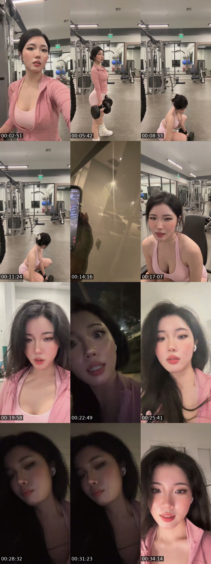 TikTok live: Leg day by @sylviaxoxo__