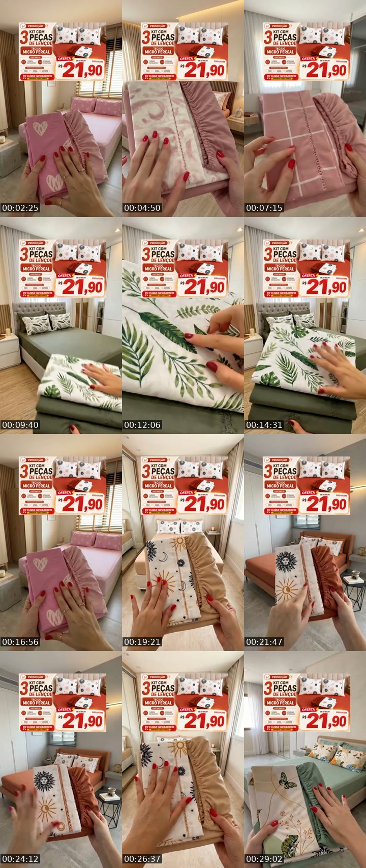 TikTok live: LENÇOL 400 FIOS! by @carolinhaakemi