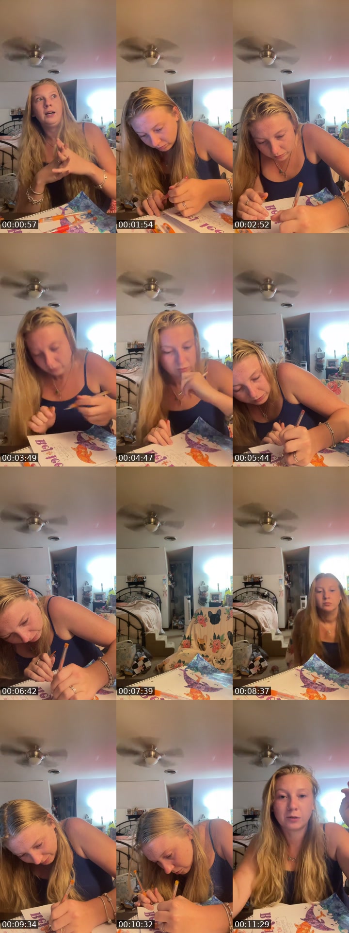 TikTok live: color  conspiracy by @blonde.burden