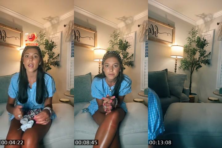 TikTok live: Mom of 9! Laundry. HAPPY 4th🇺🇸 🎀 by @nicoletta5507