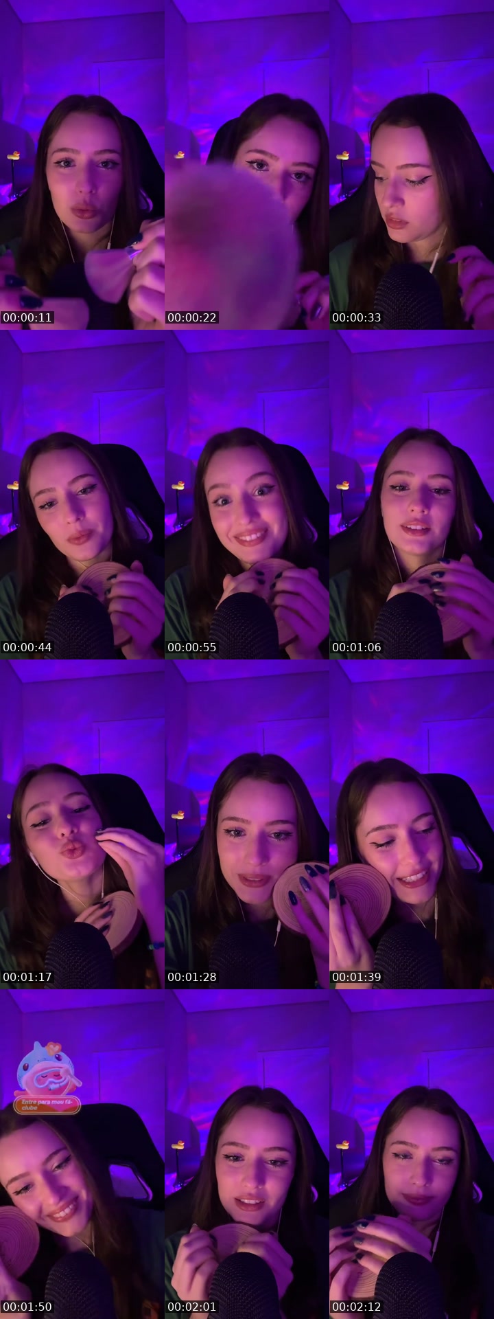 TikTok live: ASMR LIVE! 🌃 by @asmrthaisbdss