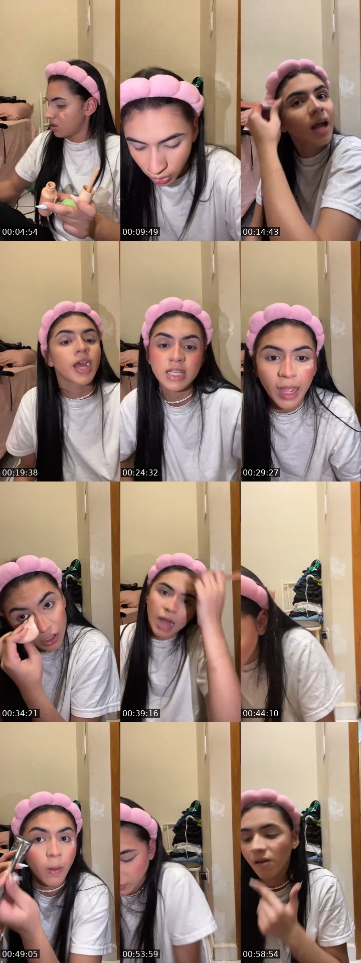 TikTok live: grwm by @suu.maiaa