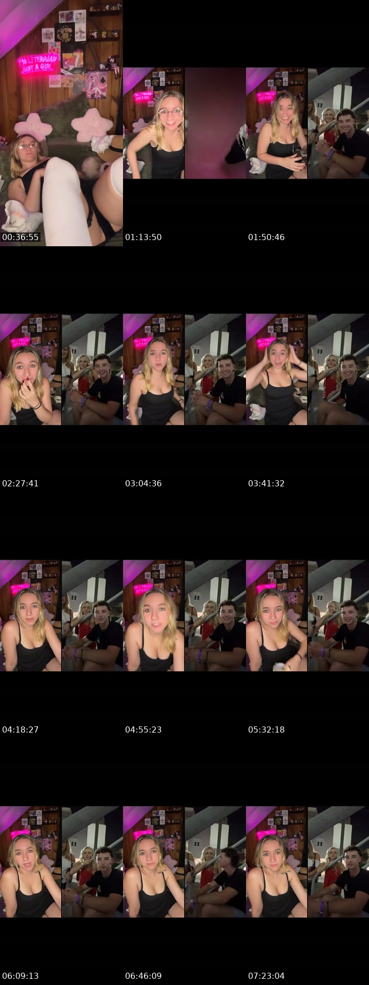 TikTok live: Red Ovulation blue! by @meadowlittlelove