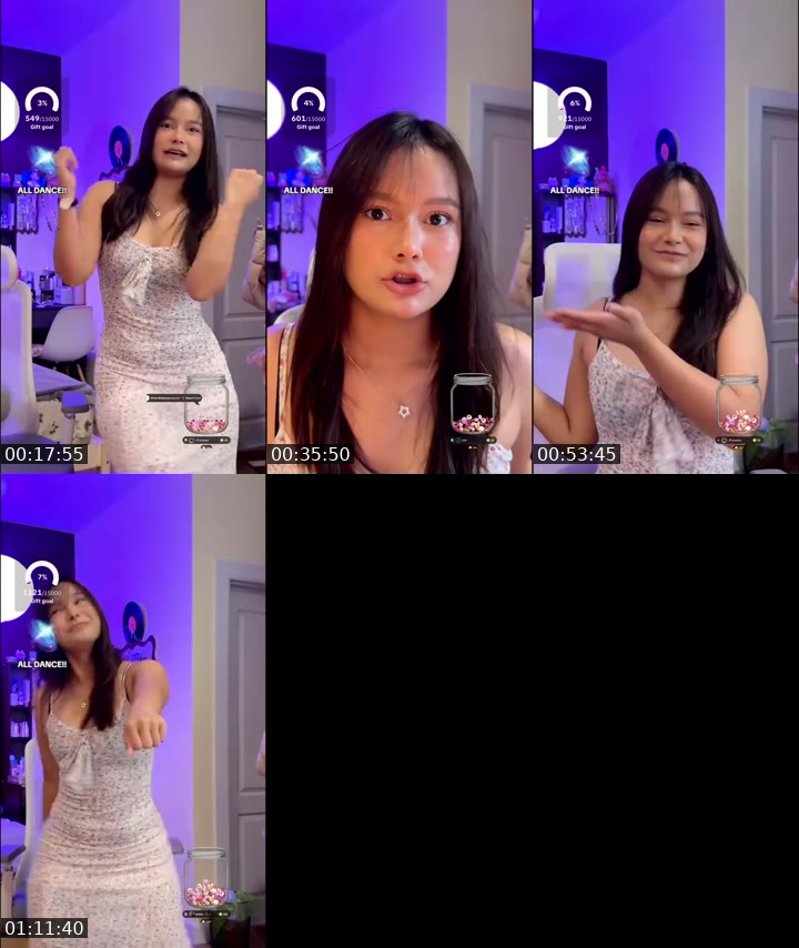 TikTok live: Let's danceeee by @spiderjink