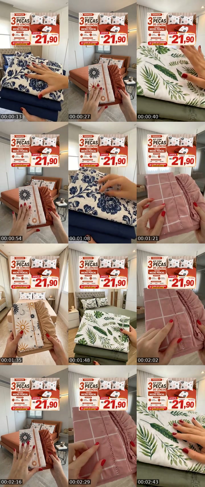 TikTok live: LENÇOL 400 FIOS! by @carolinhaakemi