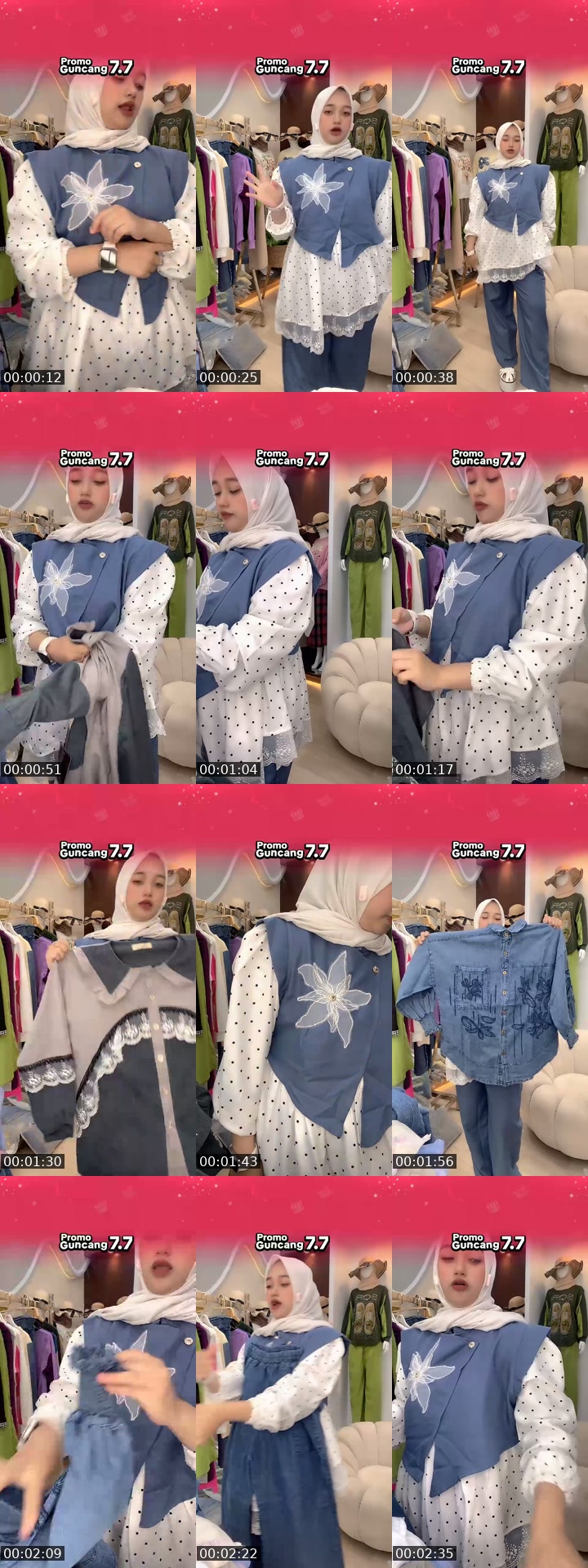 Indonesia TikTok live: Live Festival Selasa by @owner.uniiqo