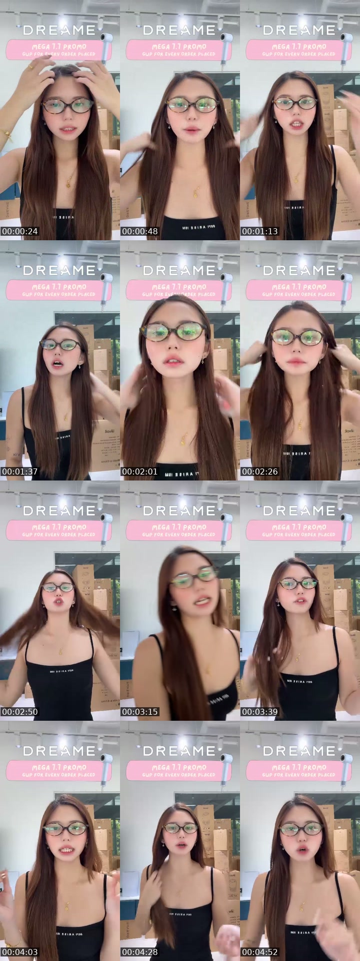 TikTok live: DREAME stream 💇🏼‍♀️ by @smolriceee