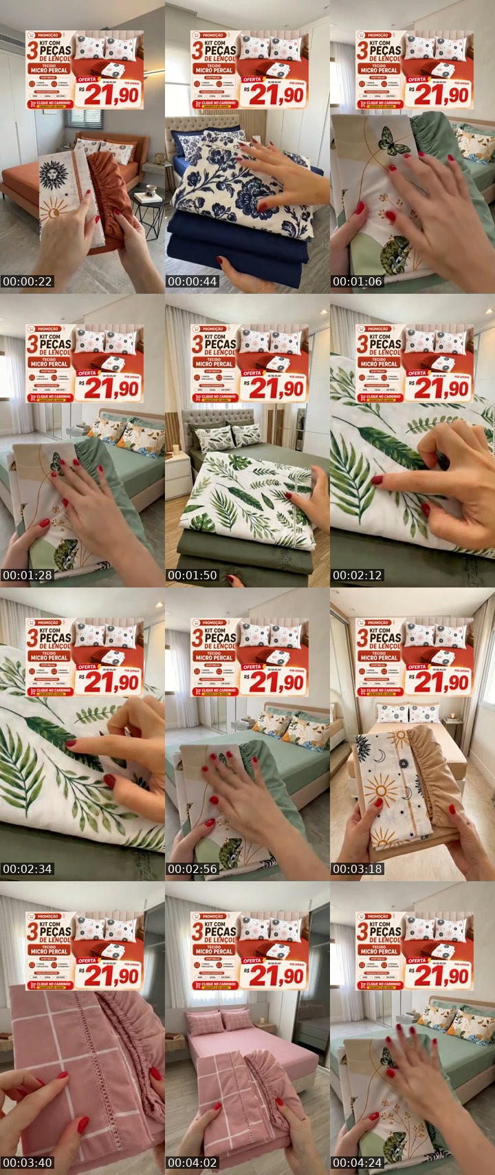 TikTok live: LENÇOL 400 FIOS! by @carolinhaakemi